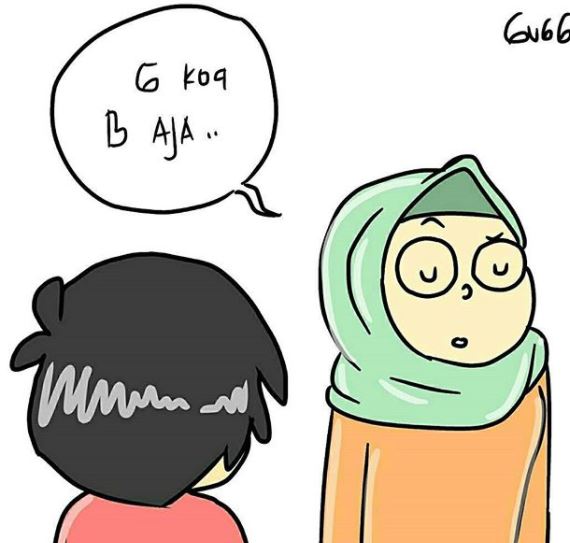 Komik strip 8 respons cewek ketika dibilang cantik, duh jadi baper