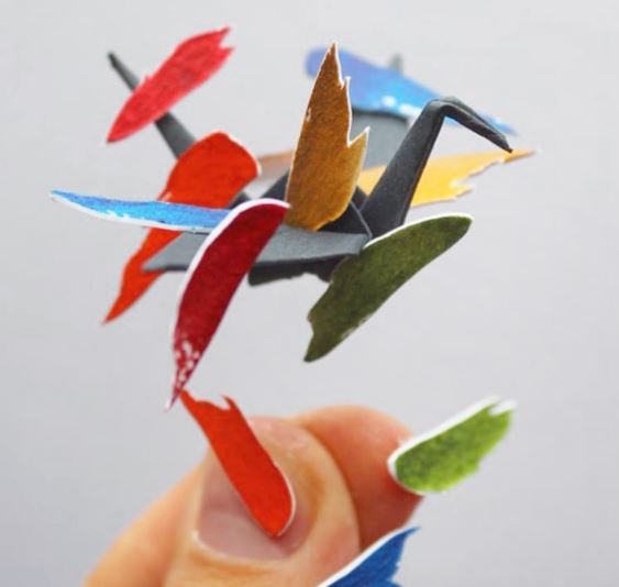 10 Origami dengan berbagai hiasan, jadi makin nyeni dan unik