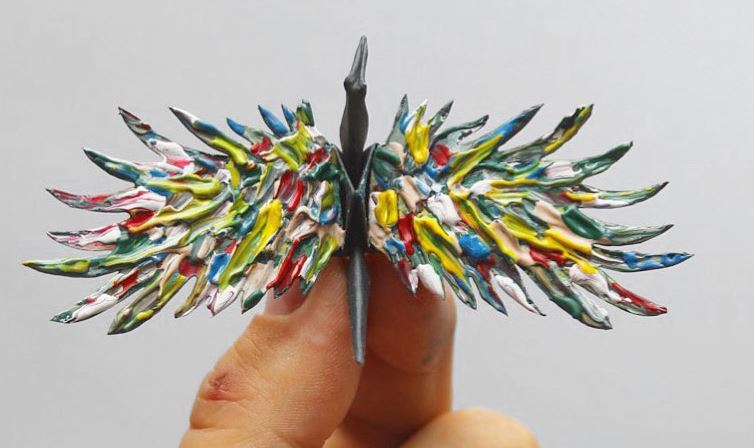 10 Origami dengan berbagai hiasan, jadi makin nyeni dan unik