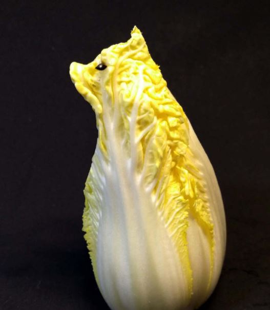 Kreasi bahan makanan menjadi 8 bentuk anjing ini unik banget