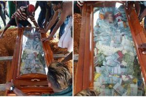 Kisah pria isi uang Rp 100 juta di peti mati ayahnya ini mengharukan