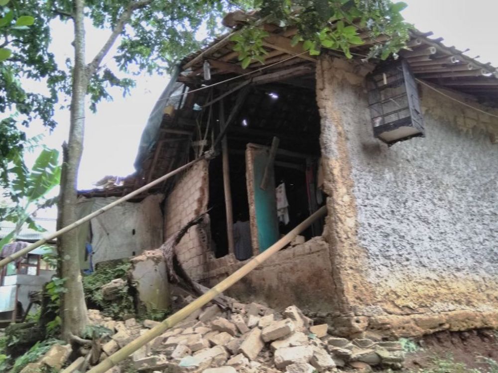 5 Dampak gempa guncang Banten & sekitarnya, banyak bangunan rusak