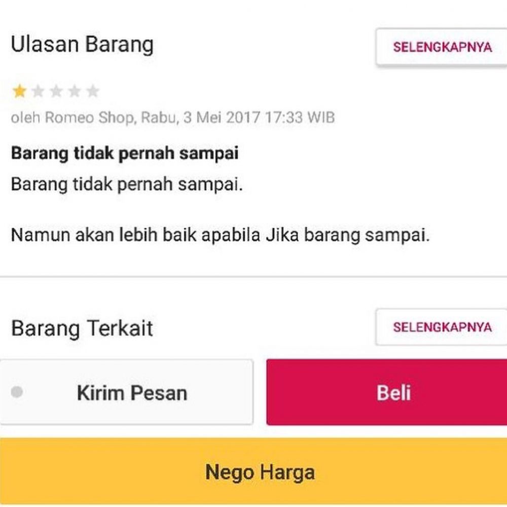 10 Pembeli online bikin geleng-geleng, ada yang cari pesawat seken