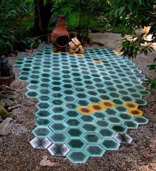 10 Kreasi motif lantai saling tabrak ini unik dan kreatif