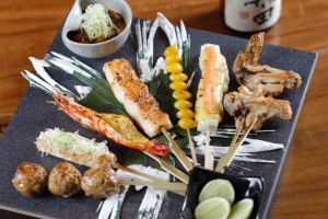 Robatayaki, makanan tradisional Jepang yang mirip sate di Indonesia