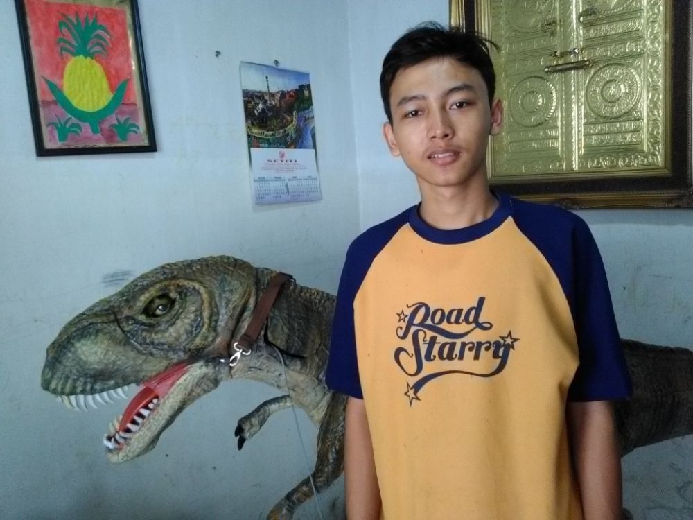 Kisah inspiratif alumni SMK Jogja berhasil ciptakan 'robot' dinosaurus
