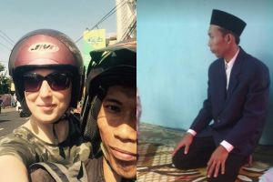 Kisah bule kebingungan ditolong warga di Yogyakarta ini mengharukan
