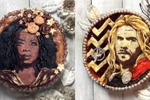 10 Kue pie ini berwujud wajah seleb, hasilnya sungguh menakjubkan