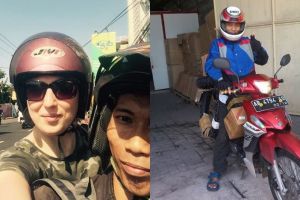 Ini yang bikin bule cantik Lithuania ingat pria Jogja yang menolongnya