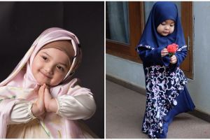 Gaya 6 balita seleb saat kenakan hijab ini ngegemesin banget