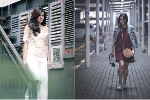 10 Gaya feminin ala pesinetron Indah Indriana ini bikin susah kedip