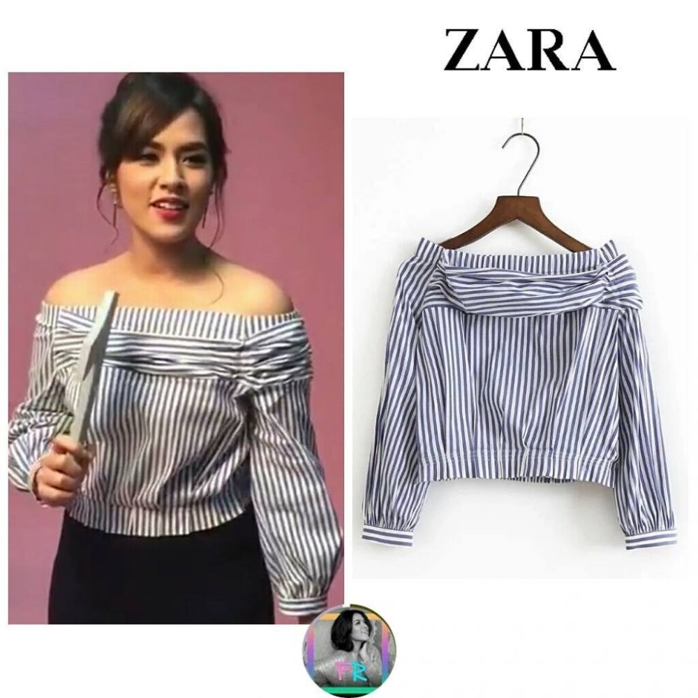 Ini bukti Raisa tetap modis dengan pakaian di bawah Rp 500 ribu