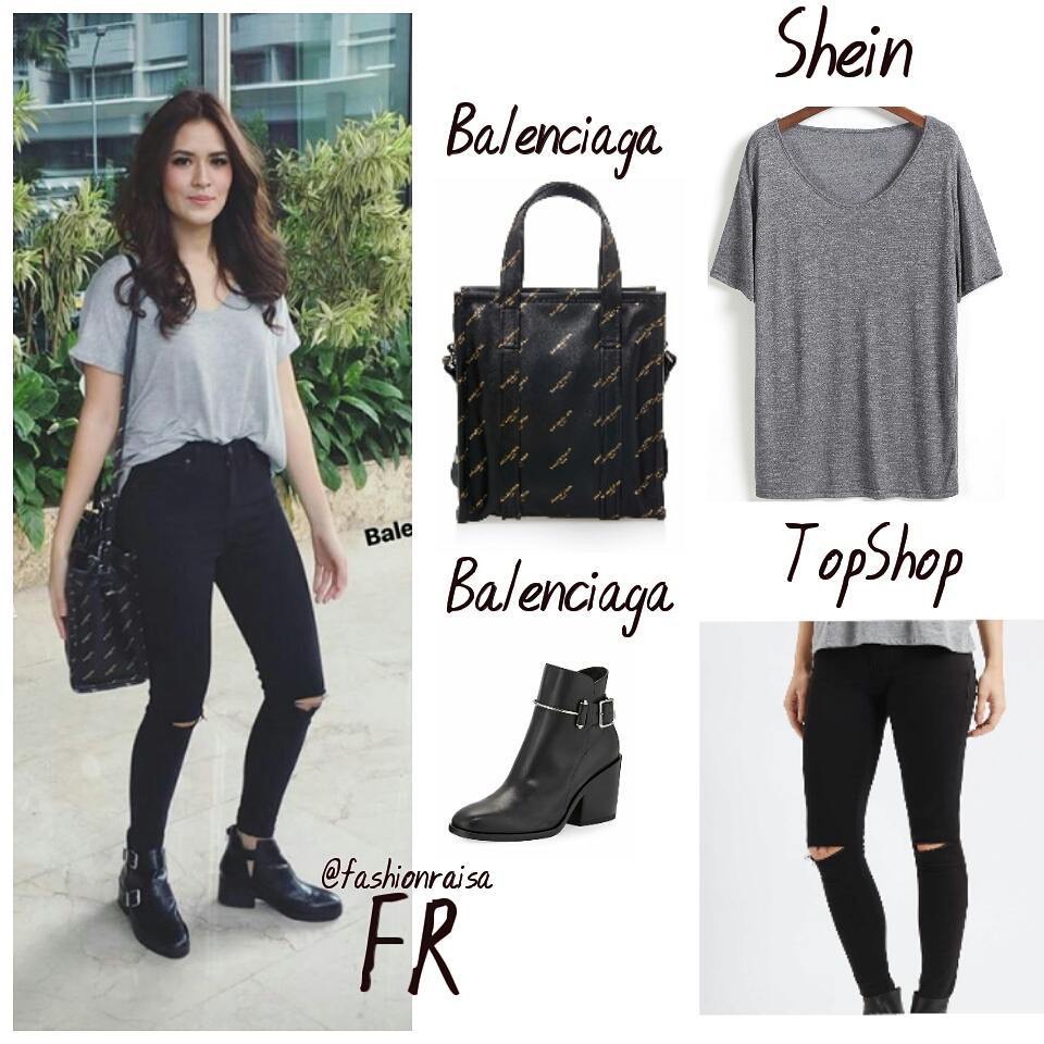 Ini bukti Raisa tetap modis dengan pakaian di bawah Rp 500 ribu