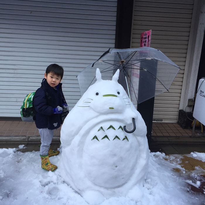 Salju di Tokyo diubah jadi 15 karakter animasi menarik ini, keren!