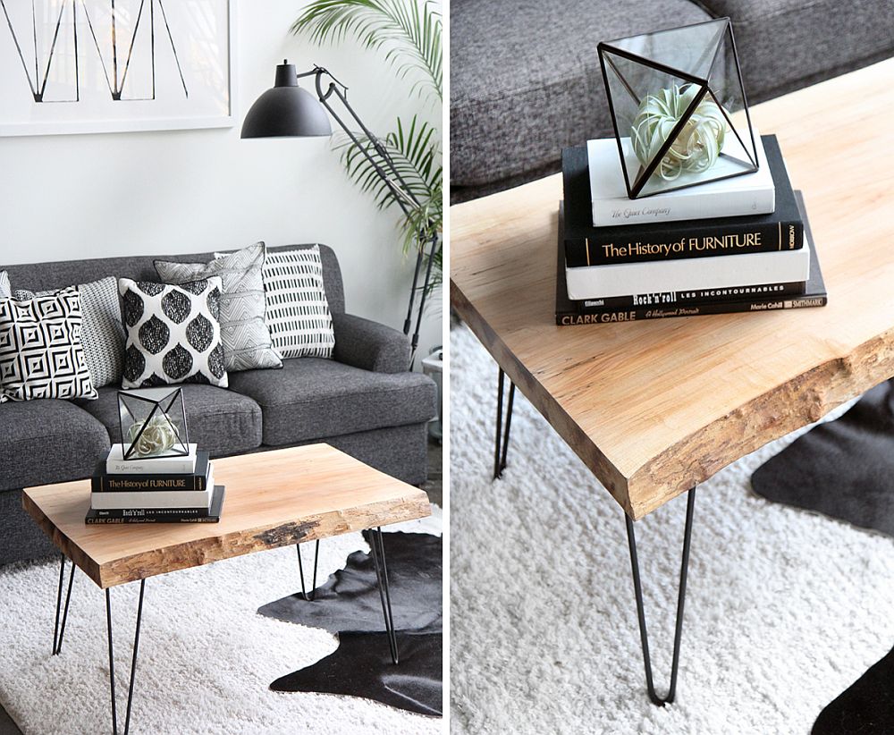 12 Desain meja ruang tamu DIY kekinian, bikin betah ngopi atau ngeteh