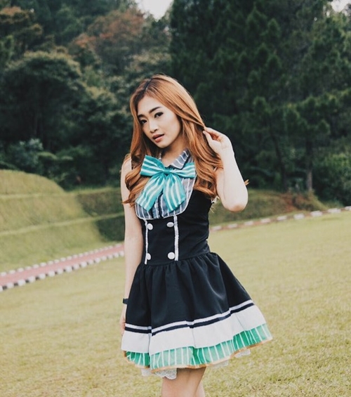 10 Pesona Sendy eks JKT48, kini jadi biduan dangdut rasa Jepang