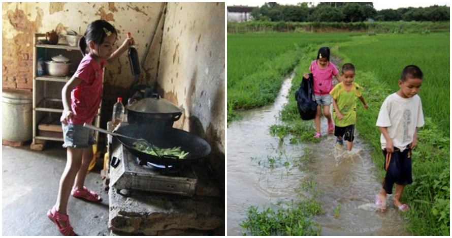 10 Potret kisah bocah rawat dua adiknya ini bikin mewek
