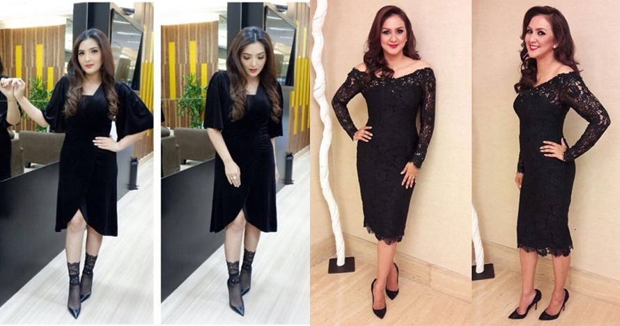 Sering dibilang mirip, ini 10 beda gaya Ashanty dan Donna Agnesia