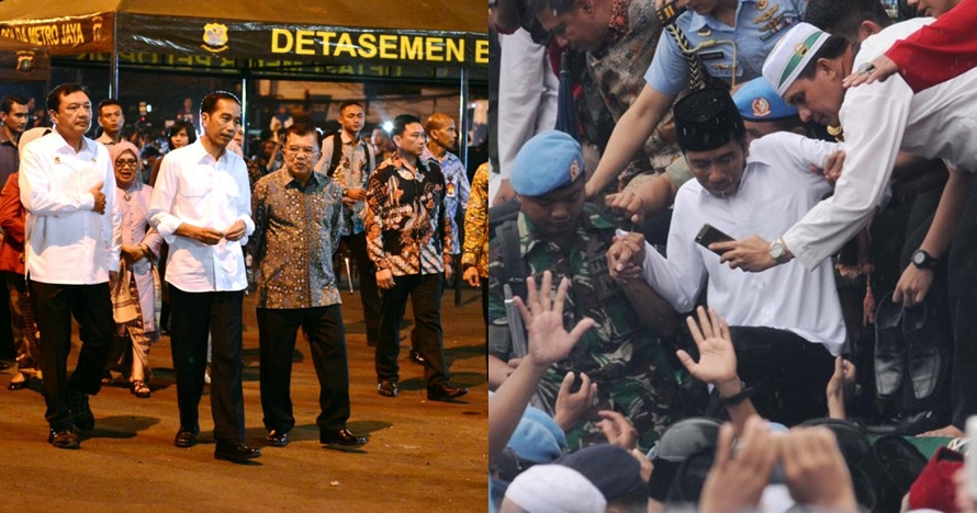5 Aksi Jokowi nekat kunjungi lokasi berisiko, tak ada takutnya