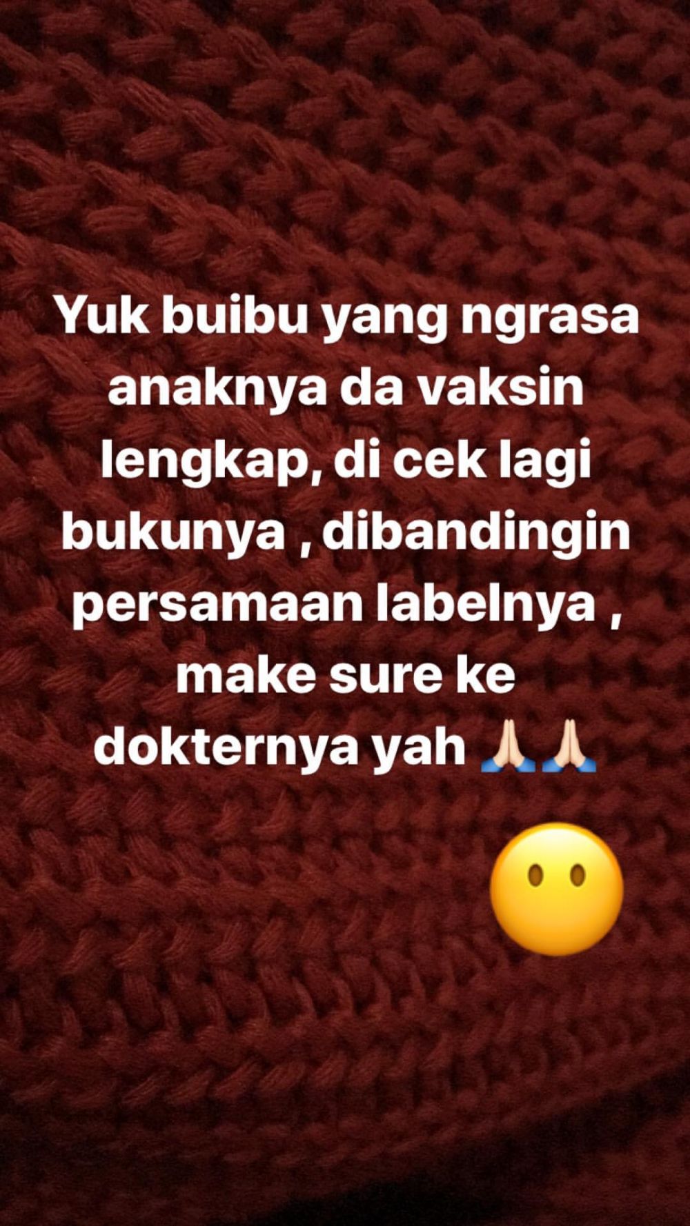 Anak jadi korban vaksin palsu, Zaskia Adya Mecca tunjukkan buktinya