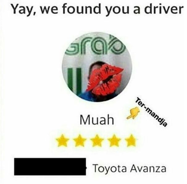 10 Nama kocak driver ojek online, dari malaikat hingga merek obat