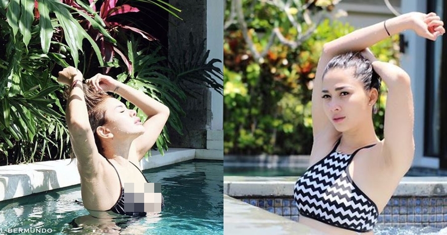 Pose seksi 7 seleb saat berendam di kolam renang, bikin gagal fokus