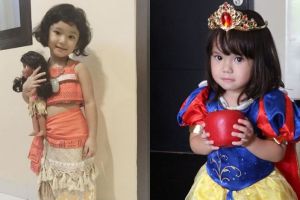 Gaya 7 anak seleb pakai kostum ala princess, bak putri raja