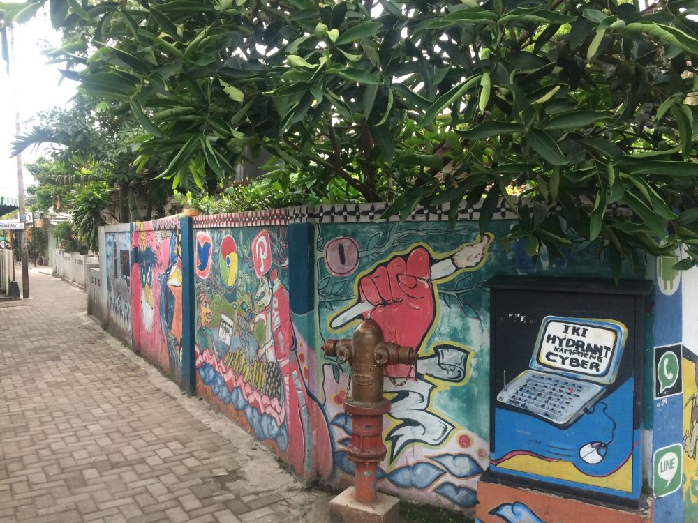 Menilik kehidupan di Kampoeng Cyber Jogja, segalanya serba online