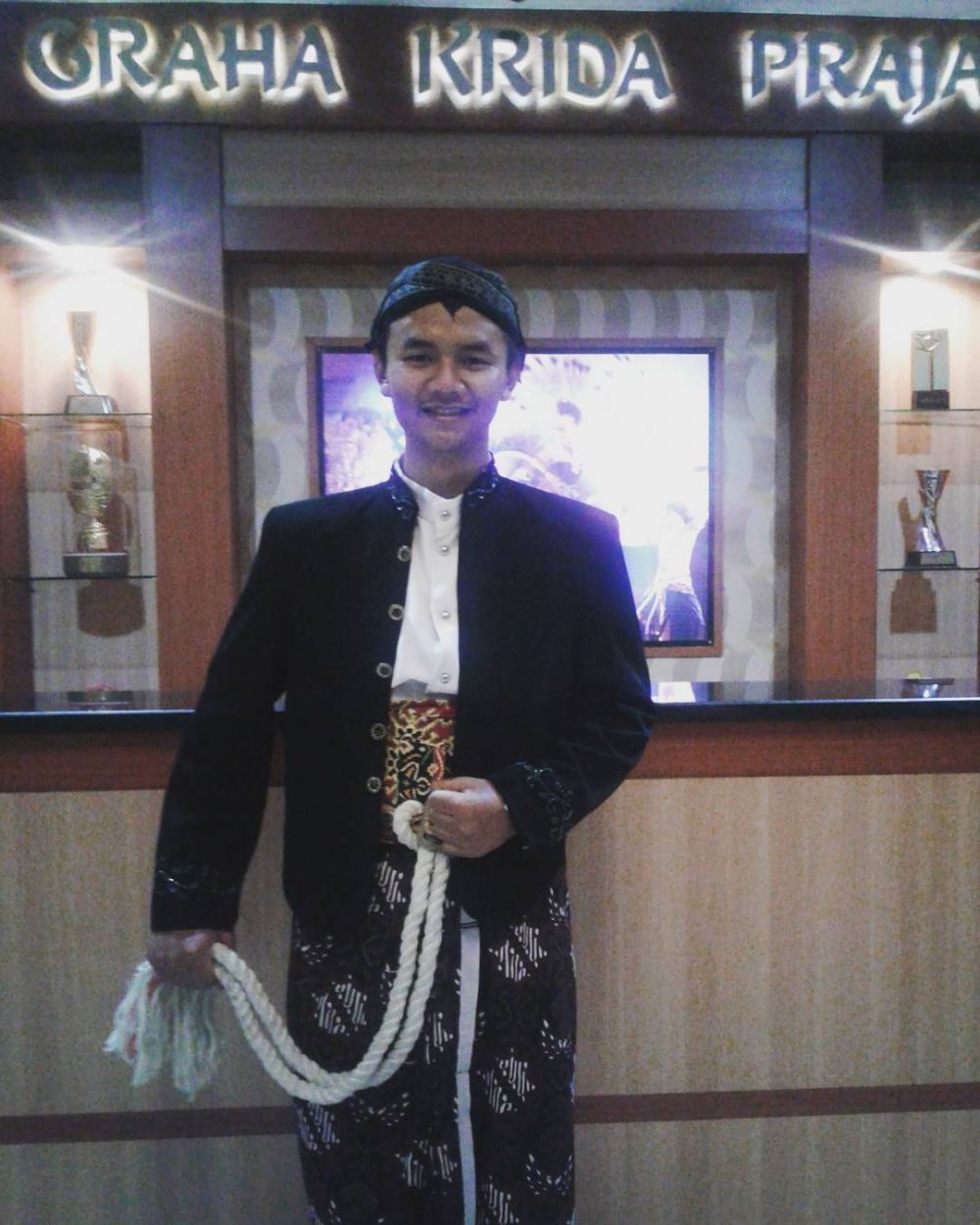 Gaya santai Farid Husen, termuda dunia menang kontes medali Olimpiade