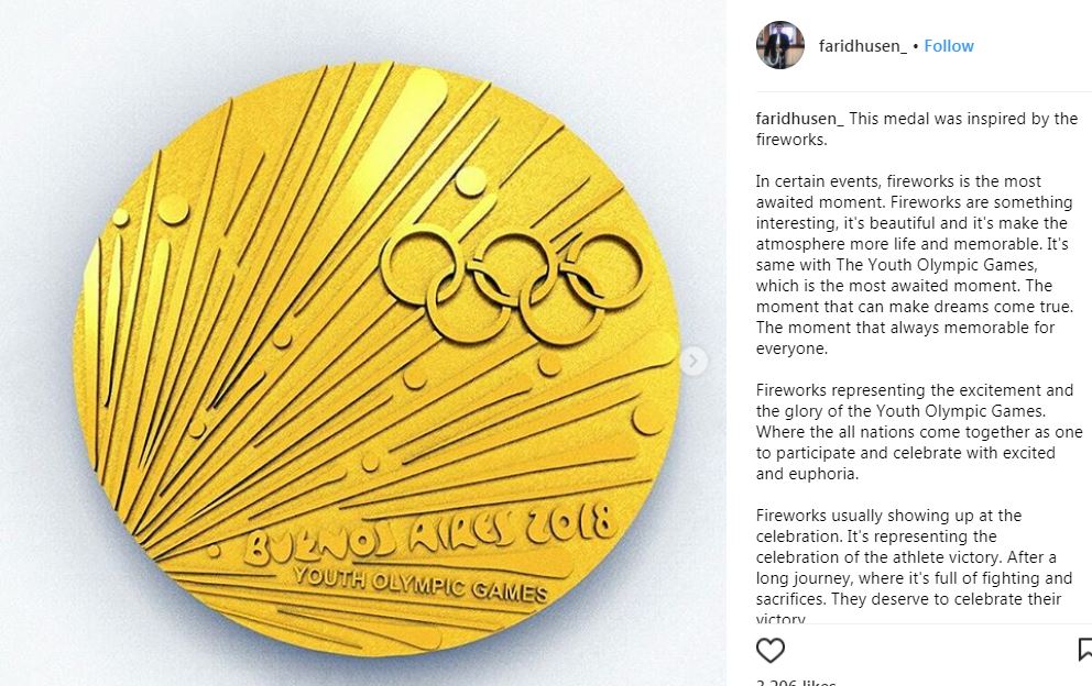 Gaya santai Farid Husen, termuda dunia menang kontes medali Olimpiade