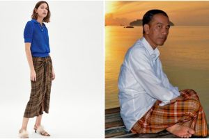 Ini penampakan 'sarung' buatan Zara, harganya fantastis!
