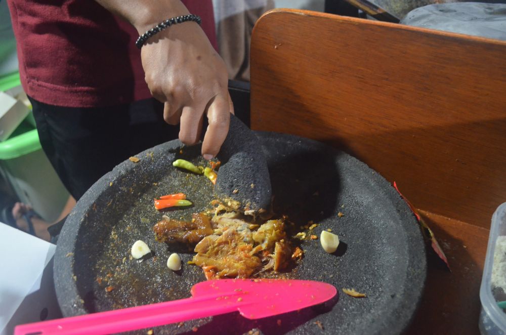 Gurih, pedas dan legitnya gudeg geprek, cita rasa baru kuliner Jogja