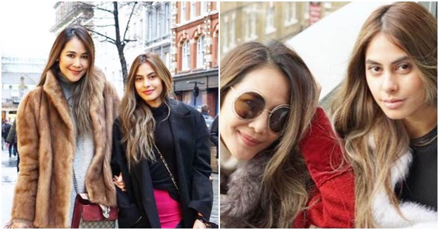 10 Potret Valerie & Ina Thomas, anak-ibu cantik yang terlihat seumuran