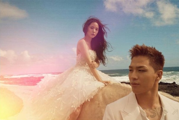 Gandeng kru film Twilight, ini 7 foto pernikahan Taeyang & Min Hyo-rin