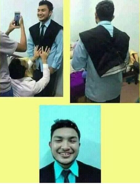 10 Potret 'murah senyum' ini bikin ngakak dan salah paham