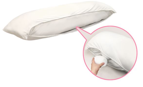 Bantal ala dada karakter anime cewek ini buat kamu ingin tiduran terus