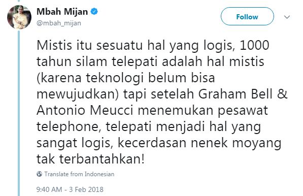 Heboh batu bersusun di Sukabumi, ini tanggapan mengejutkan Mbah Mijan