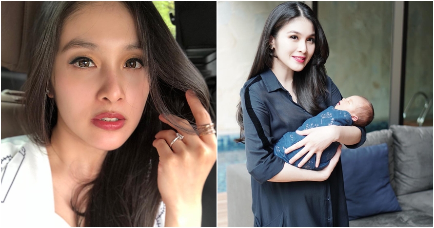 10 Penampilan Sandra Dewi usai melahirkan, hot mama banget!