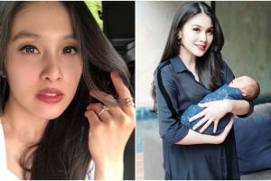 10 Penampilan Sandra Dewi usai melahirkan, hot mama banget!