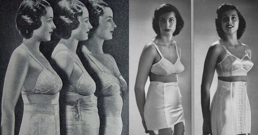 10 Iklan korset jadul era 40-an saat cewek berusaha terlihat langsing