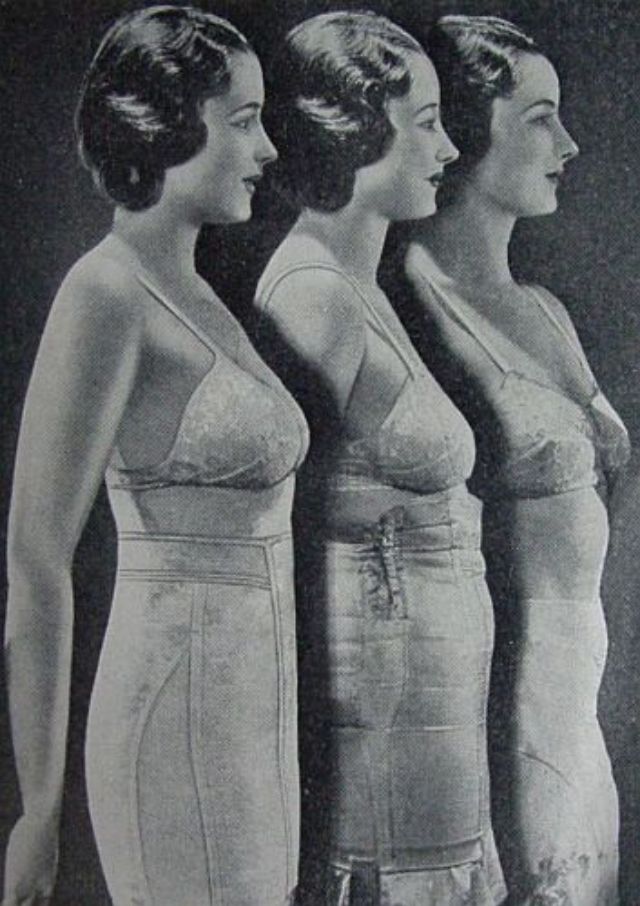 10 Iklan korset jadul era 40-an saat cewek berusaha terlihat langsing