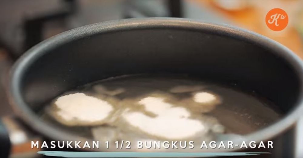 Intip cara mudah bikin puding es cendol, dijamin beda dengan biasanya