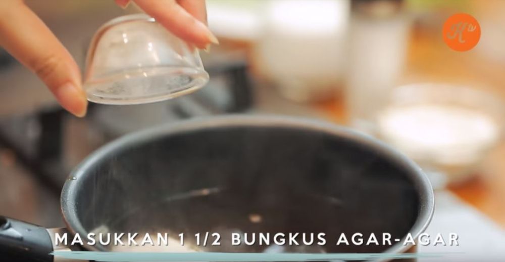 Intip cara mudah bikin puding es cendol, dijamin beda dengan biasanya