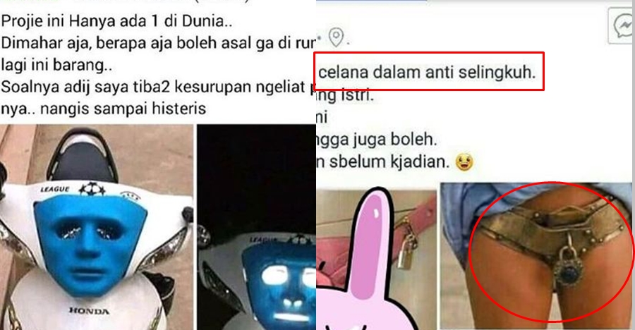 10 Barang dijual online ini bikin ketawa sampai mules