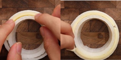 Yuk intip cara mudah bikin mozarella onion rings yang lumer di mulut