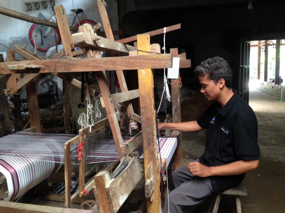 Mengunjungi Desa Gamplong, pusat kerajinan tenun tradisional di Jogja