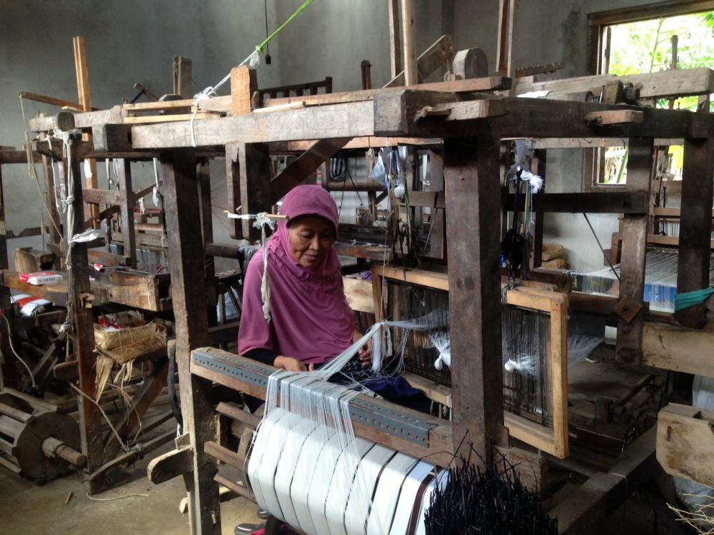 Mengunjungi Desa Gamplong, pusat kerajinan tenun tradisional di Jogja