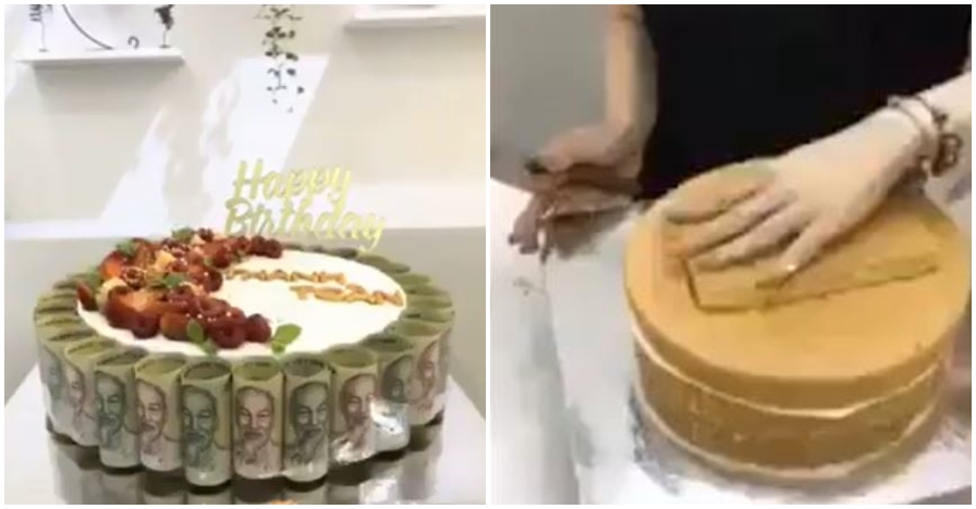 Kue kejutan bikinan cewek untuk sang kekasih ini bikin kamu kaget 