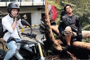 7 Pesona Ariel Noah berkegiatan outdoor, auranya macho banget