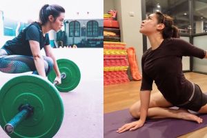 Punya tubuh ideal & seksi, ini 8 gaya Raisa Andriana saat olahraga